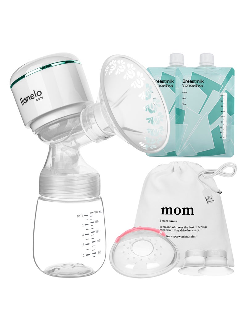 Tire-lait électrique - LIONELO Fidi Plus - Sans BPA - 150 min sans fil Blanc - Kiabi