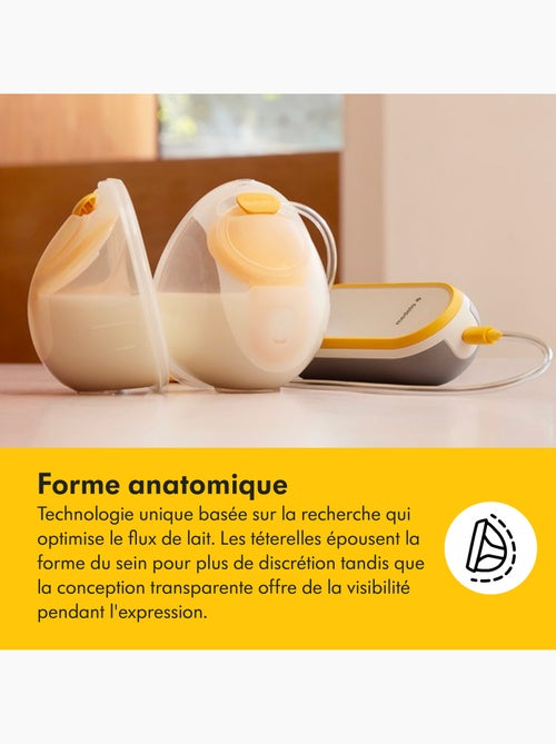 Tire-lait Électrique Double Medela Freestyle Hands-free - Mains libres, connecté, collecteurs - Kiabi