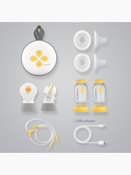 Tire-lait Électrique Double Medela Swing Maxi - 2-Phase Expressio, téterelles PersonalFit Flex, - Kiabi
