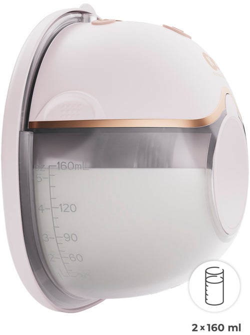 Tire-Lait Électrique Kinderkraft MAMAFLOW DOUBLE avec Deux Coupelles, 4 Modes et Batterie 180 Min - Kiabi Tire-Lait Électrique Kinderkraft MAMAFLOW DOUBLE avec Deux Coupelles, 4 Modes et Batterie 180 Min - Kiabi