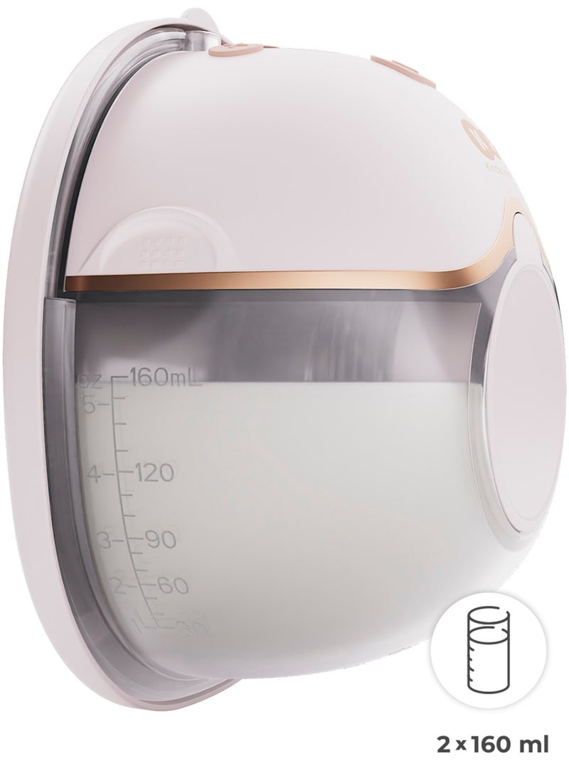 Tire-Lait Électrique Kinderkraft MAMAFLOW DOUBLE avec Deux Coupelles, 4 Modes et Batterie 180 Min Gris - Kiabi