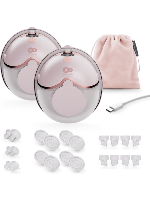 Tire-Lait Électrique Kinderkraft MAMAFLOW DOUBLE avec Deux Coupelles, 4 Modes et Batterie 180 Min - Kiabi Tire-Lait Électrique Kinderkraft MAMAFLOW DOUBLE avec Deux Coupelles, 4 Modes et Batterie 180 Min - Kiabi