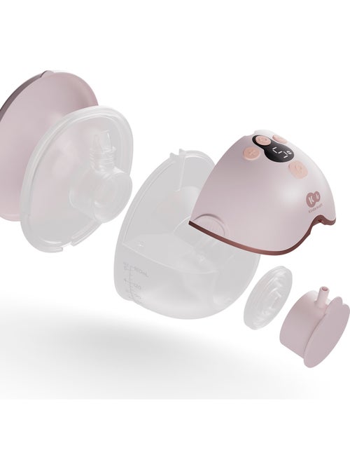 Tire-Lait Électrique Kinderkraft MAMAFLOW DOUBLE avec Deux Coupelles, 4 Modes et Batterie 180 Min - Kiabi Tire-Lait Électrique Kinderkraft MAMAFLOW DOUBLE avec Deux Coupelles, 4 Modes et Batterie 180 Min - Kiabi
