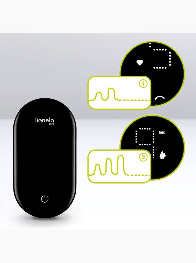 Tire-lait électrique LIONELO Fidi Go - 150ml - Affichage lisible - Accessoires inclus Blanc - Kiabi