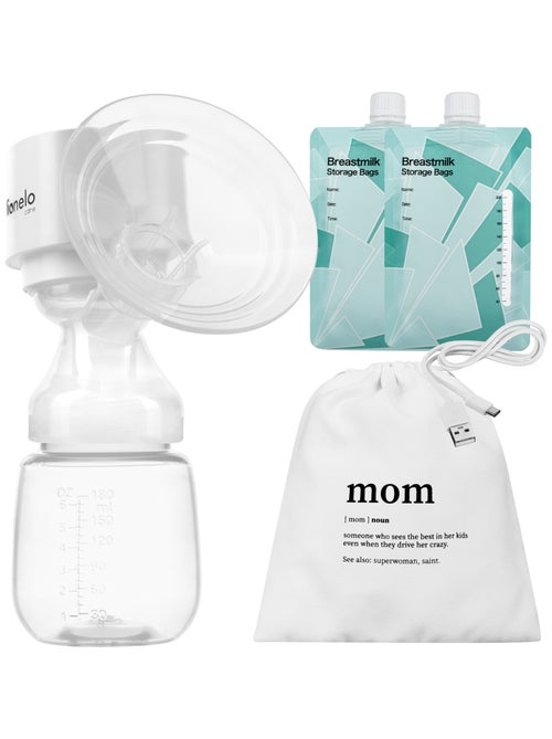 Tire-lait électrique LIONELO Fidi One -  2h sans fil - 180ml - Affichage lisible - Sans BPA - Kiabi