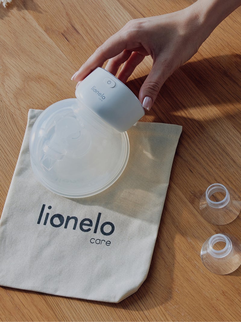 Tire lait électrique mains libres LIONELO Fidi Free Simple - 3 Modes - 9 Niveaux - 5 Tailles Blanc - Kiabi