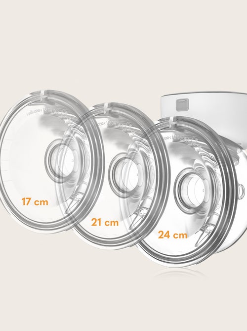 Tire lait électrique mains libres LIONELO Fidi Free Simple - 3 Modes - 9 Niveaux - 5 Tailles - Kiabi