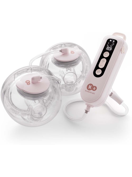 Tire-lait Kinderkraft GENTLEFLOW double mémoire 3 modes 9 niv timer USB-C 180ml 120min - Kiabi Tire-lait Kinderkraft GENTLEFLOW double mémoire 3 modes 9 niv timer USB-C 180ml 120min - Kiabi