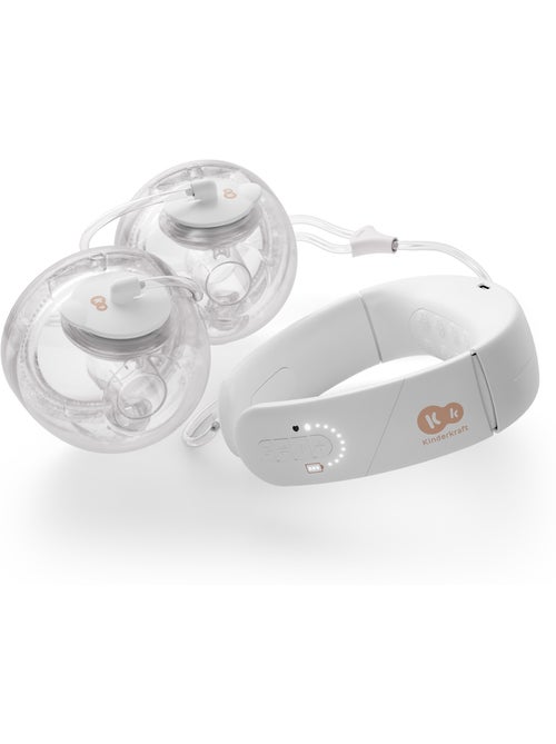 Tire-lait Kinderkraft GENTLENEST double soft-heat 3 modes 9 niv USB-C 2x180ml téterelles 17-27 - Kiabi Tire-lait Kinderkraft GENTLENEST double soft-heat 3 modes 9 niv USB-C 2x180ml téterelles 17-27 - Kiabi