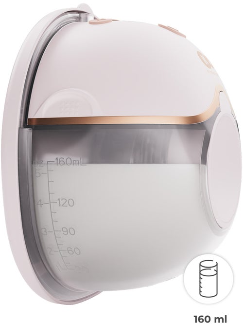 Tire-lait Kinderkraft MAMAFLOW électrique mémoire 4 modes 180min USB-C téterelles 17-24mm 160ml - Kiabi Tire-lait Kinderkraft MAMAFLOW électrique mémoire 4 modes 180min USB-C téterelles 17-24mm 160ml - Kiabi