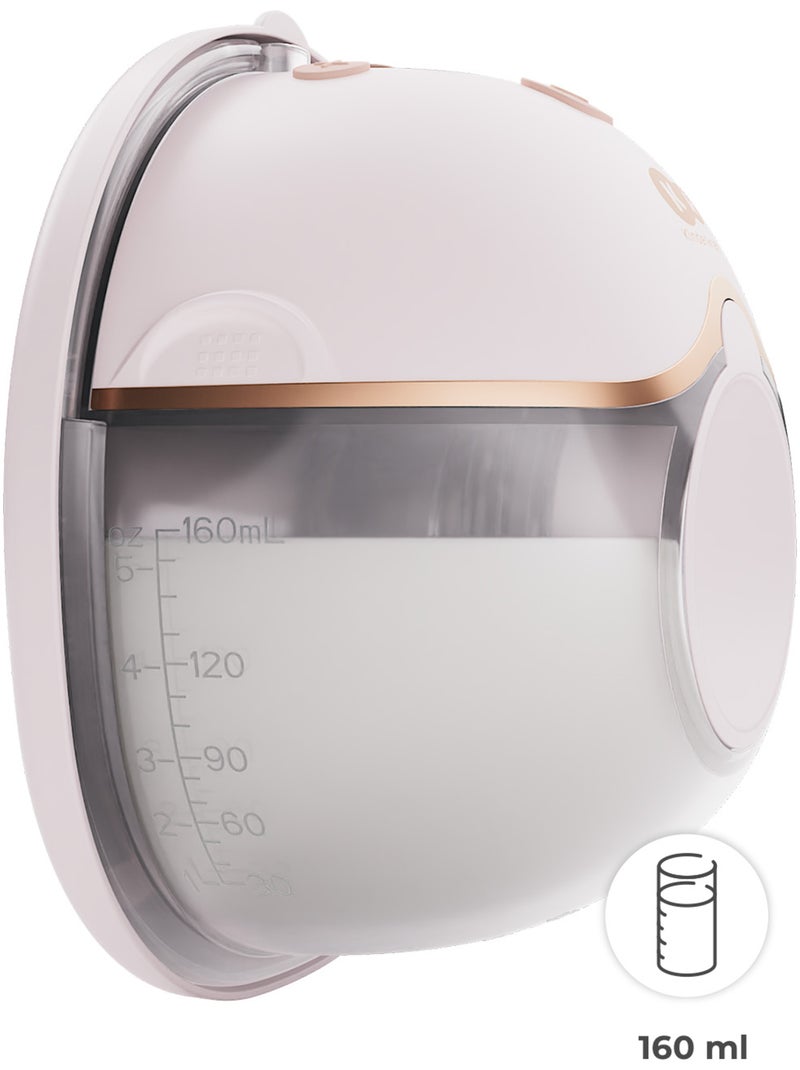 Tire-lait Kinderkraft MAMAFLOW électrique mémoire 4 modes 180min USB-C téterelles 17-24mm 160ml Doré - Kiabi