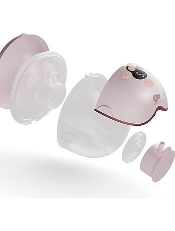 Tire-lait ?lectrique Kinderkraft MAMAFLOW DOUBLE 2 coupelles 9 intensit?s USB-C 180 min