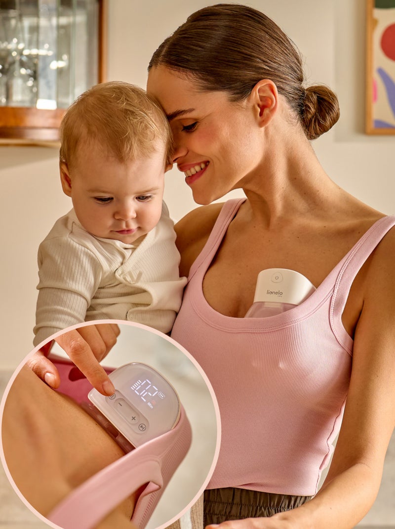 Tire-lait mains libres LIONELO Fidi Free Lumi - 180 ml - Lampe - 6 entonnoirs - Portable Blanc - Kiabi