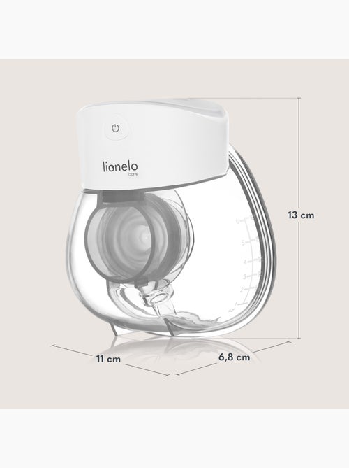 Tire-lait mains libres LIONELO Fidi Free Lumi - Lampe - 180ml - 6 Tailles - 3h sans fil - Kiabi Tire-lait mains libres LIONELO Fidi Free Lumi - Lampe - 180ml - 6 Tailles - 3h sans fil - Kiabi