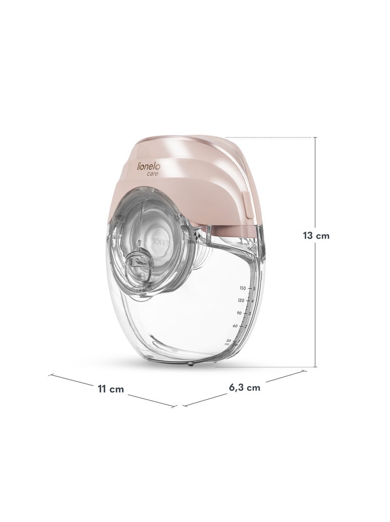 Tire-lait mains libres LIONELO Fidi Free Slim - Discrète - 150ml - 4 Tailles - 3h sans fil Beige - Kiabi