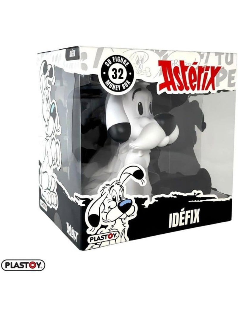 Tirelire - plastoy - astérix idéfix - plastique - 15 cm Noir - Kiabi