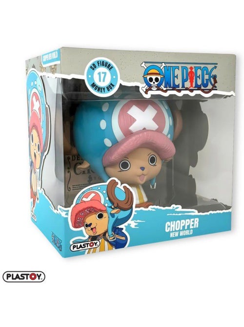 Tirelire - PLASTOY - One Piece Tony Tony Chopper New World - PVC - 16 cm - Kiabi
