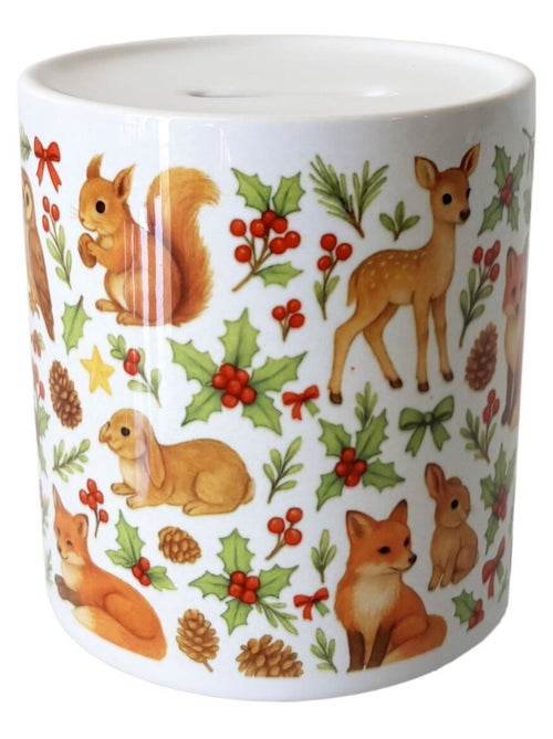 Tirelire animaux de la Forêt - Kiabi