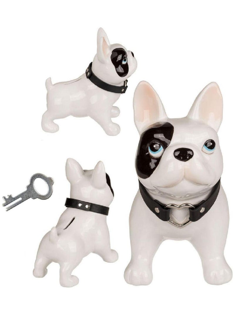 Tirelire blanche en forme de chien Blanc - Kiabi