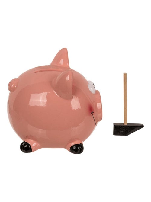 Tirelire cochon avec le petit marteau - Kiabi