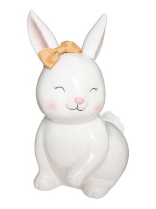 Tirelire dolomite Lapin 22 cm