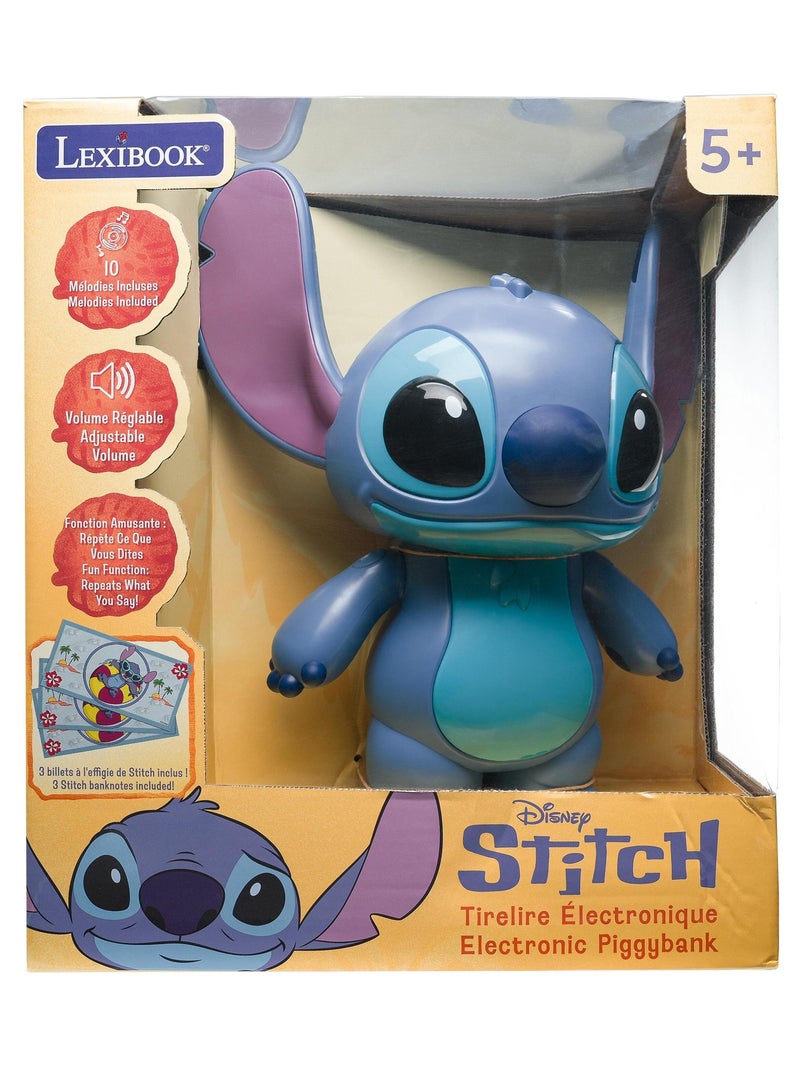 Tirelire électronique Stitch Bleu - Kiabi