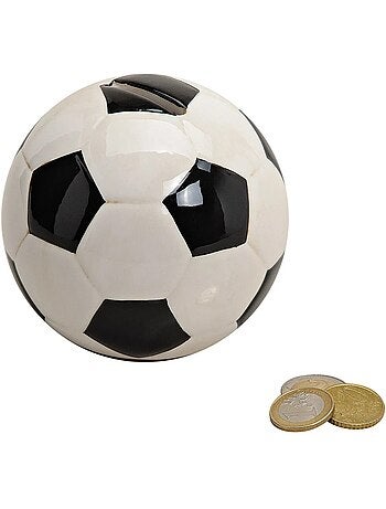 Tirelire en céramique ballon de foot