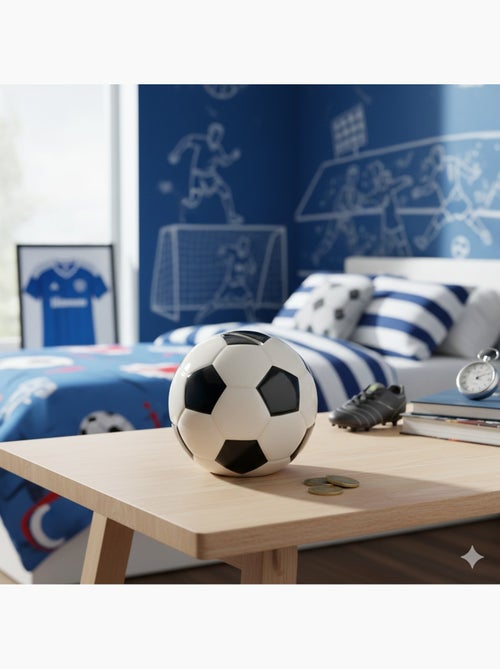 Tirelire en céramique ballon de foot - Kiabi