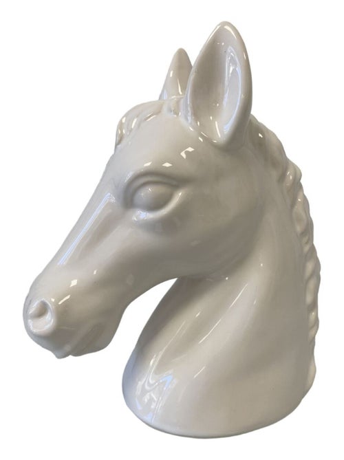 Tirelire en céramique cheval blanc - Kiabi