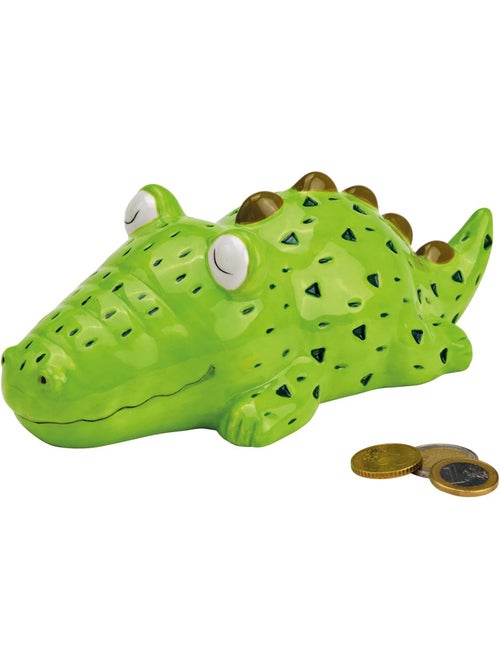 Tirelire en céramique crocodile - Kiabi