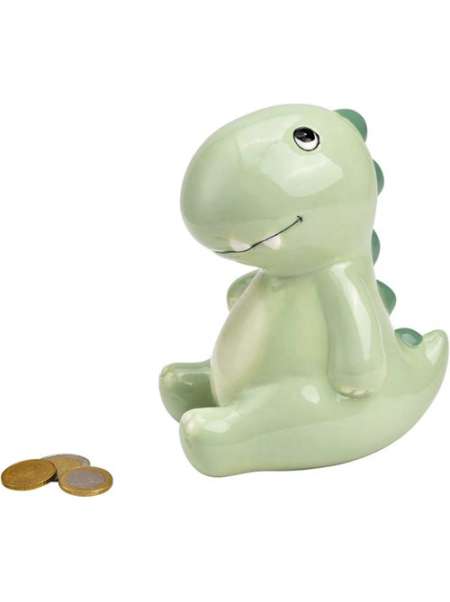 Tirelire en céramique dinosaure - Kiabi
