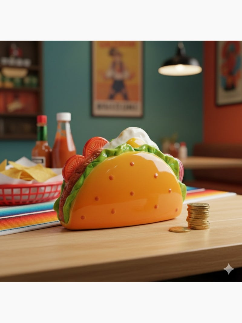 Tirelire en céramique Taco Jaune - Kiabi