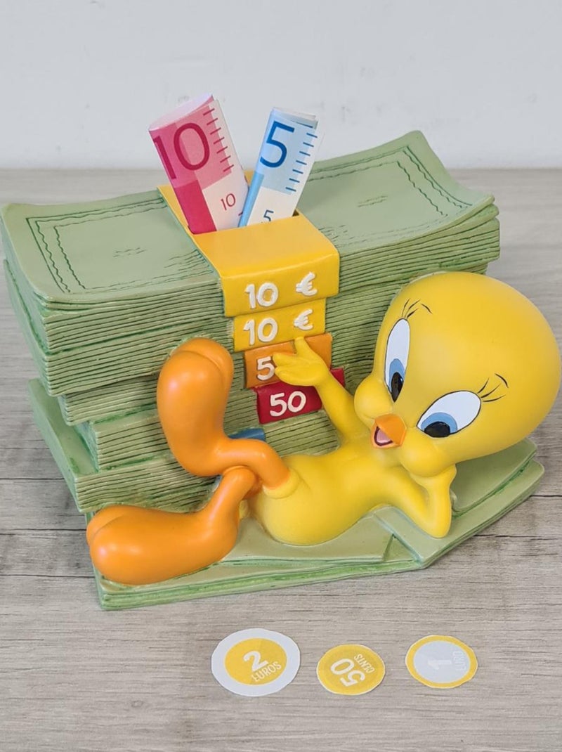 Tirelire en résine personnage Titi Vert - Kiabi