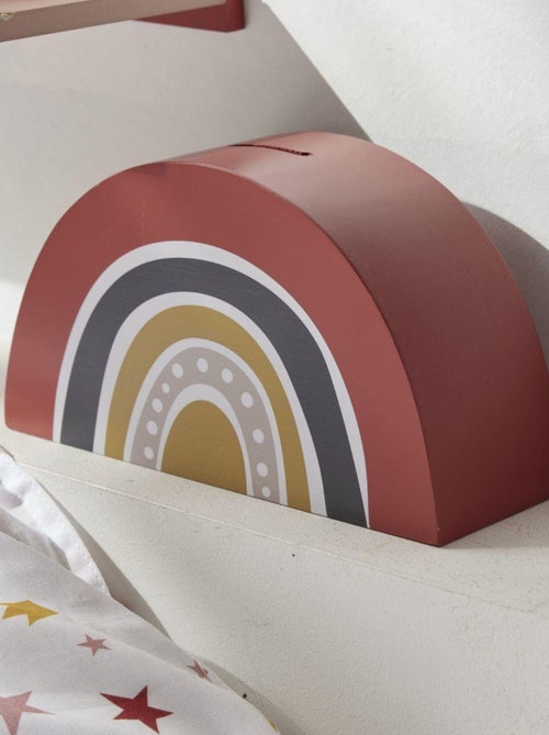 Tirelire enfant ARC EN CIEL - Kiabi