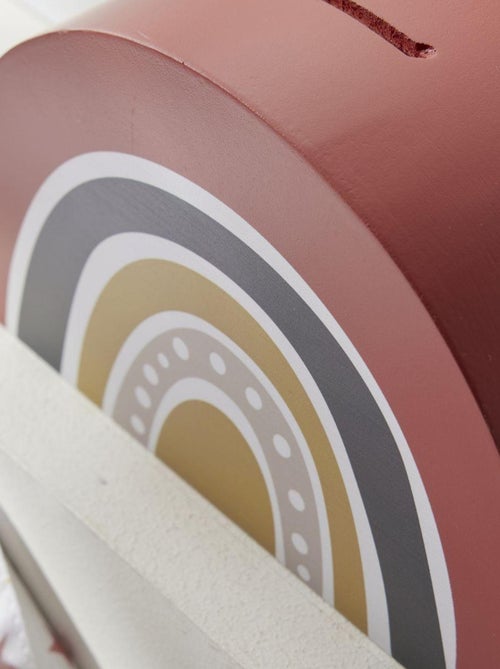 Tirelire enfant ARC EN CIEL - Kiabi