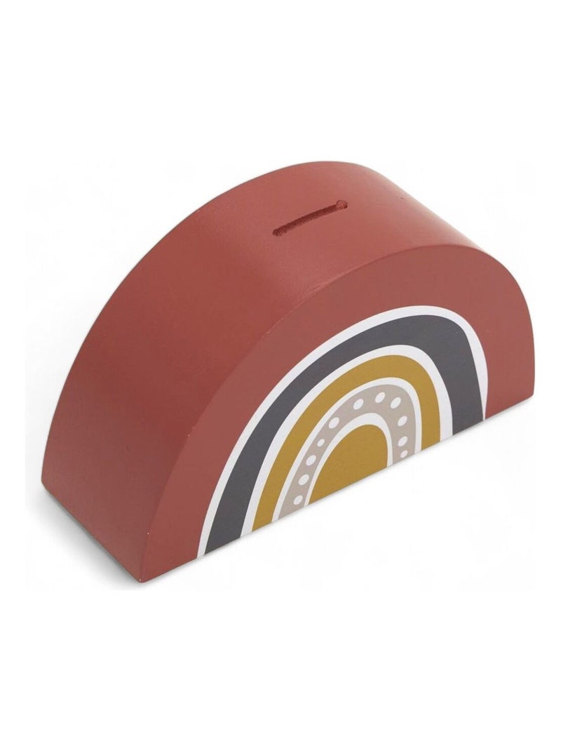 Tirelire enfant ARC EN CIEL Terracotta - Kiabi
