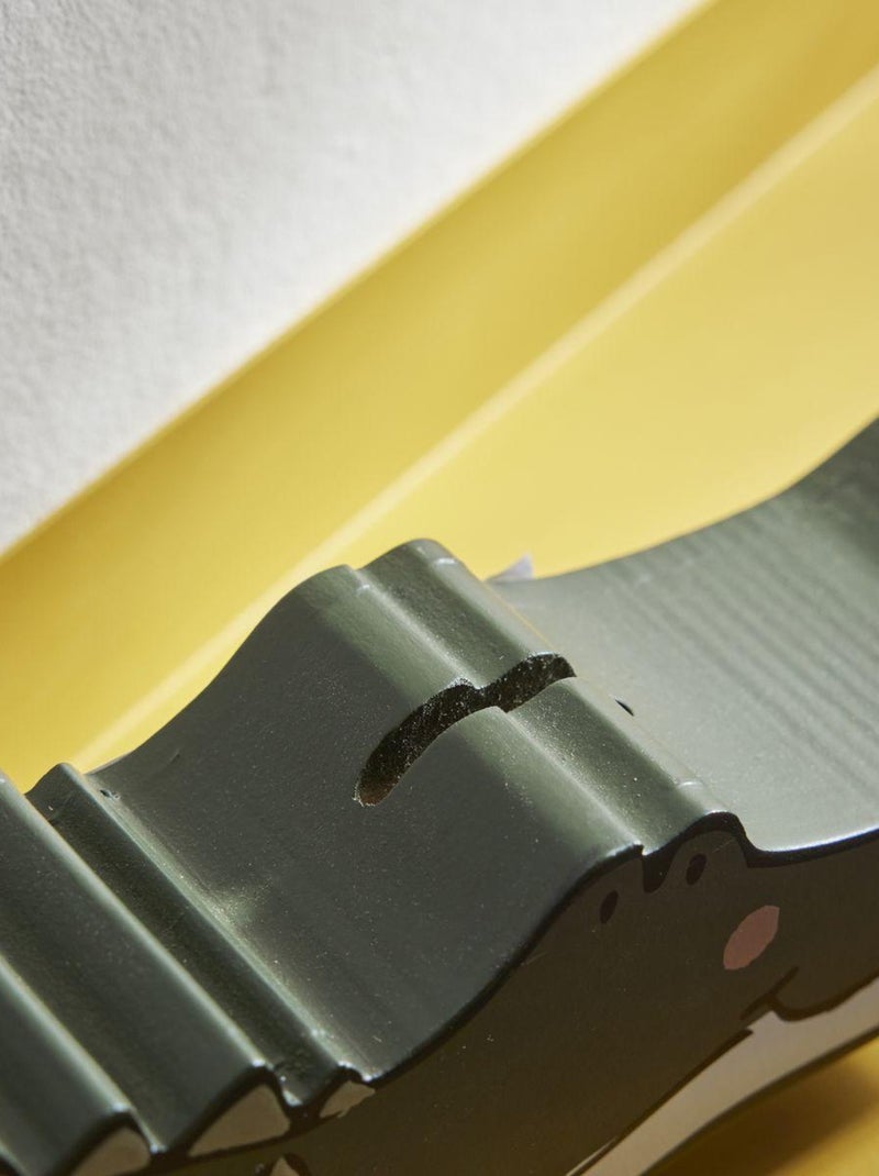 Tirelire enfant crocodile LE ROI DE LA JUNGLE Vert - Kiabi