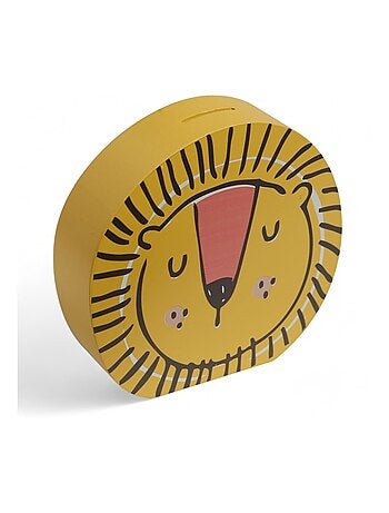 Tirelire enfant forme lion LE ROI DE LA JUNGLE
