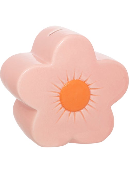 Tirelire fleur en céramique anae - Kiabi