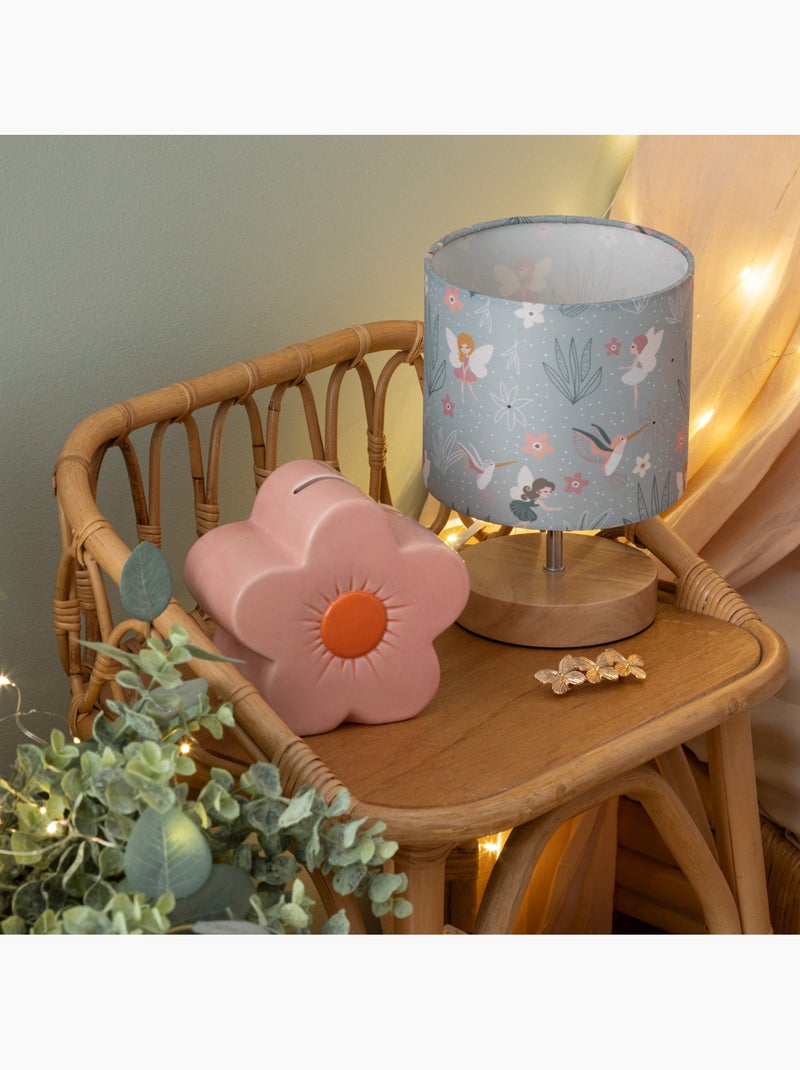 Tirelire fleur en céramique anae Rose - Kiabi