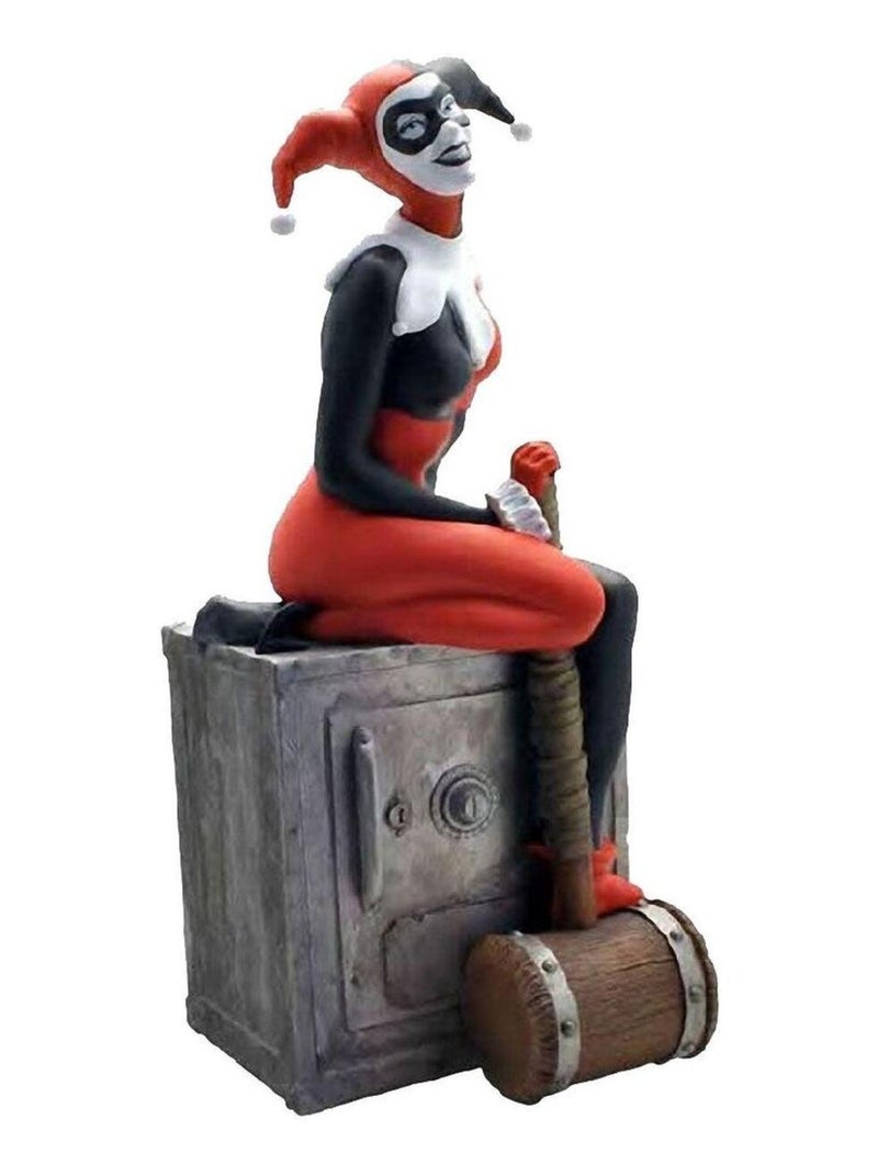Tirelire Harley Quinn H27 cm Rouge - Kiabi