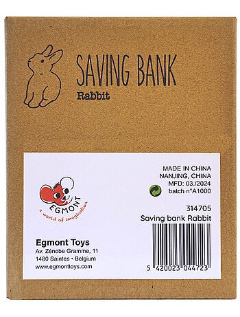 Tirelire Lapin