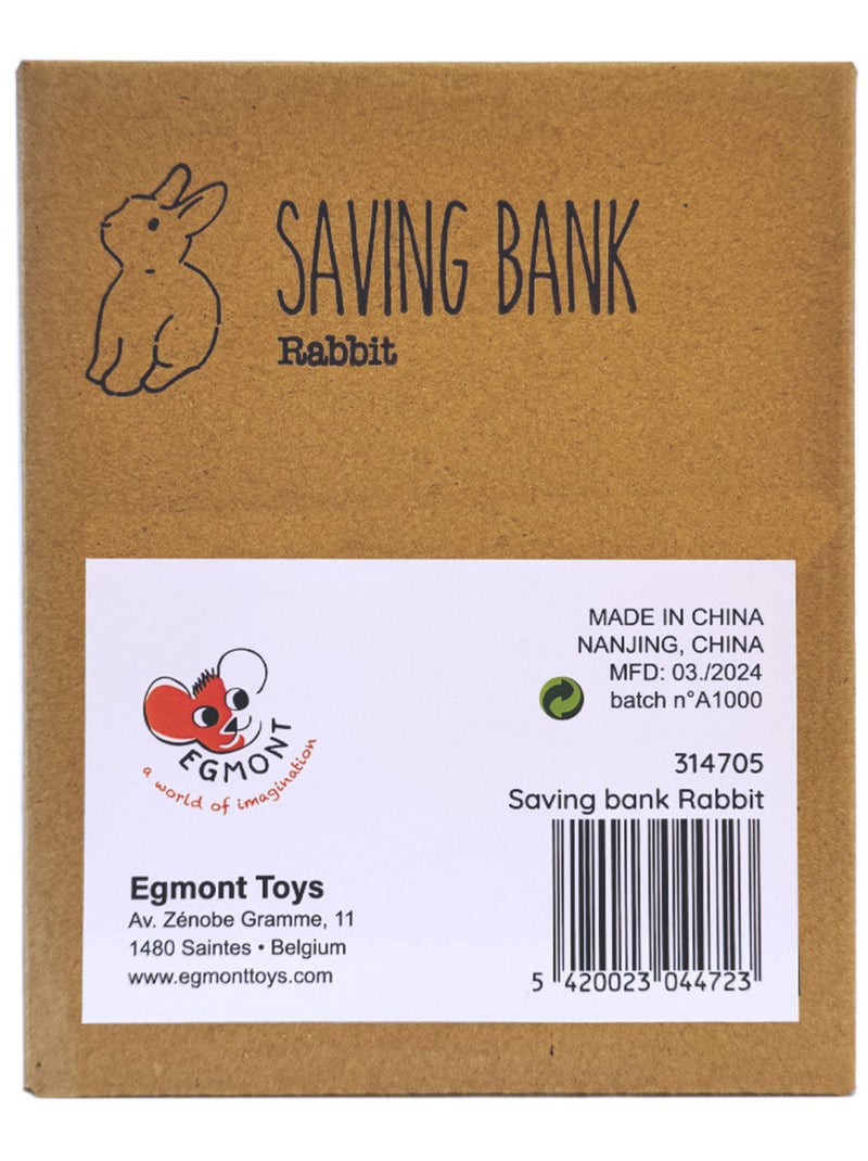 Tirelire Lapin Blanc - Kiabi