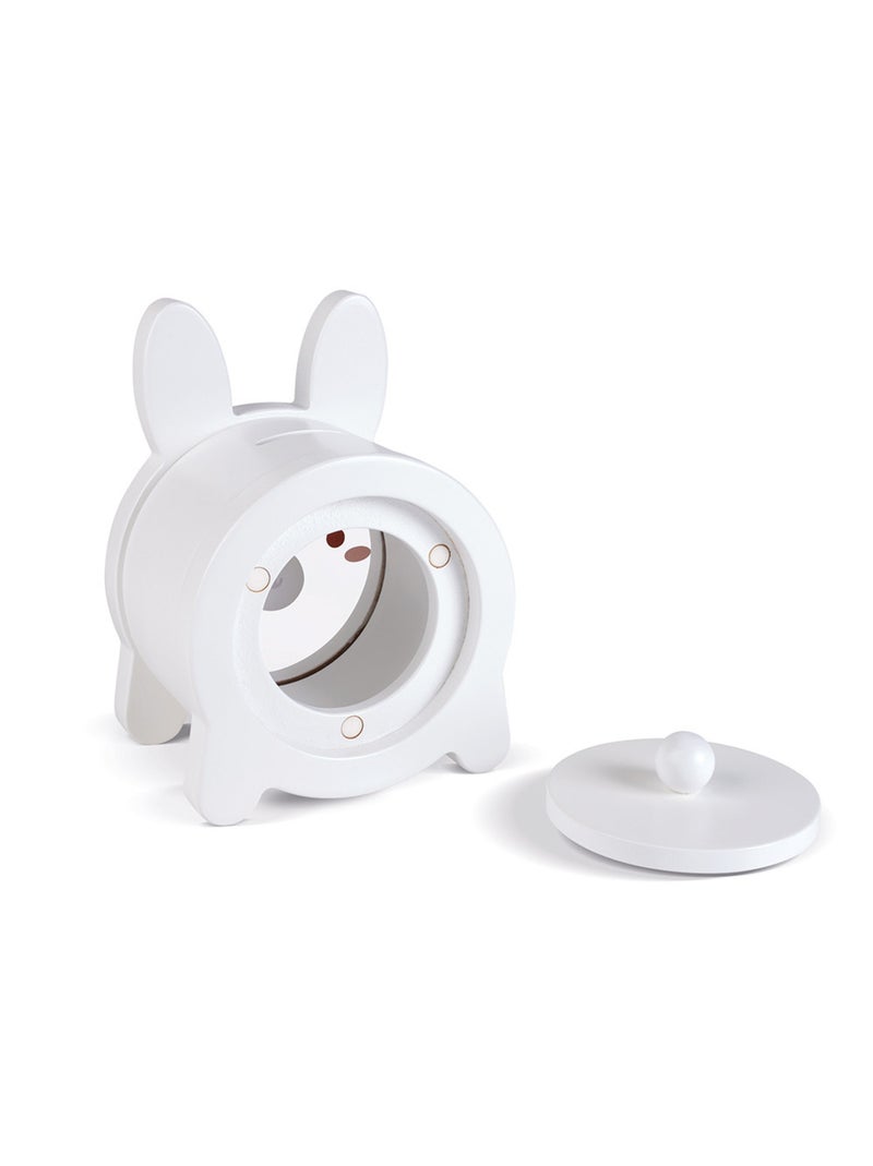 Tirelire lapin 'Janod' Blanc - Kiabi