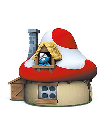 Tirelire Maison champignon des Schtroumpfs