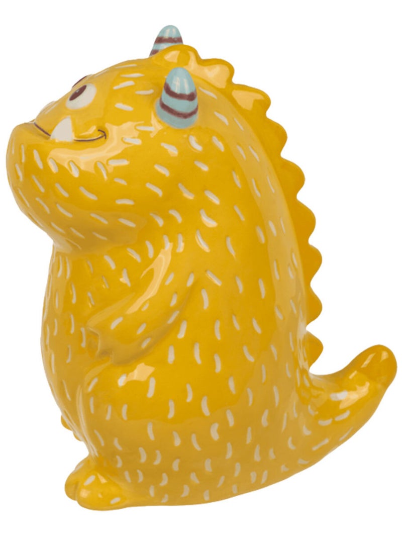 Tirelire monstre jaune Jaune - Kiabi