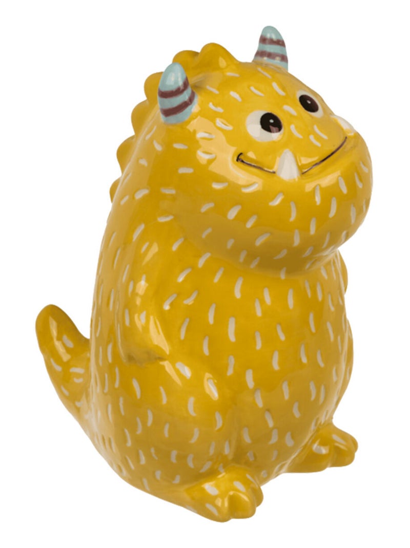 Tirelire monstre jaune Jaune - Kiabi