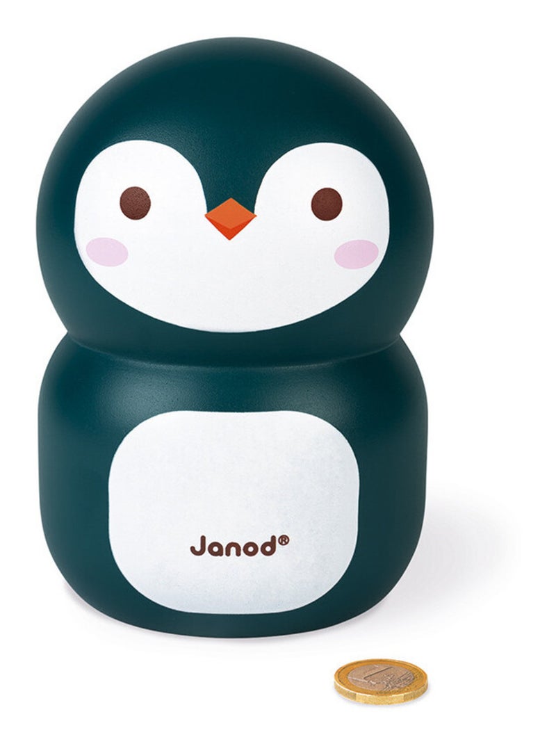 Tirelire Pingouin Noir - Kiabi