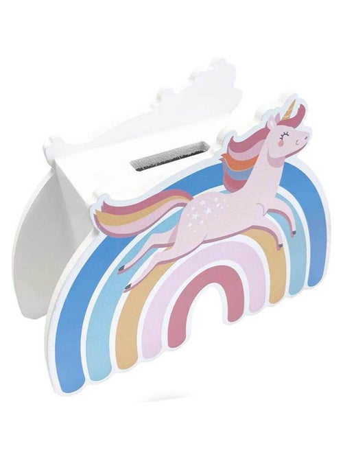 Tirelire pour enfant licorne et arc-en-ciel - Kiabi