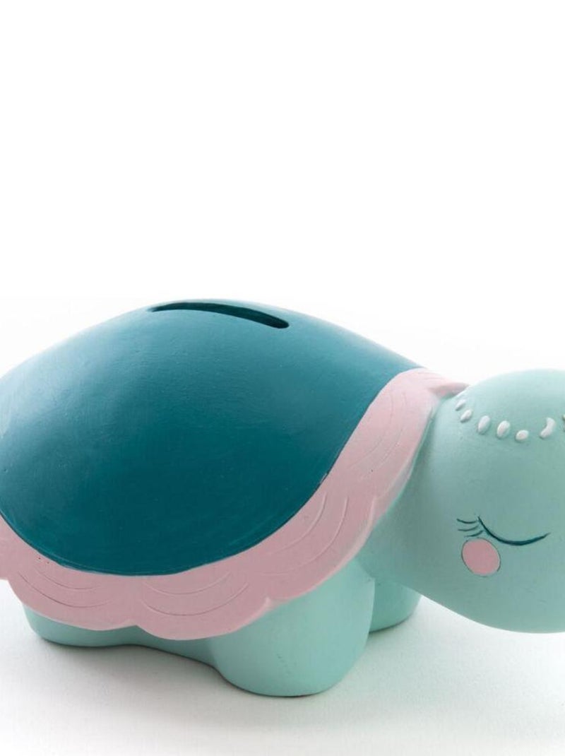 Tirelire tortue (9 x 15 cm) Bleu - Kiabi